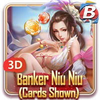 3D Banker Niu Niu Cards Shown