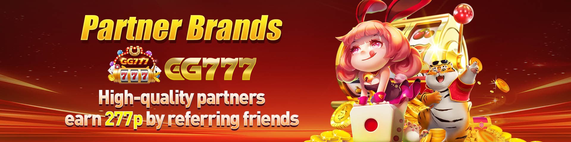 GG777 partner referral banner