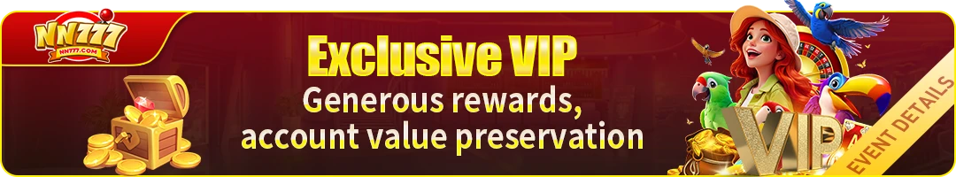 NN777 VIP Level Benefits banner
