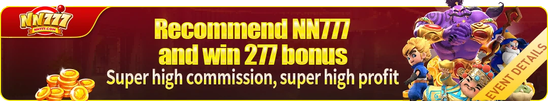 NN777 Referral Rewards banner