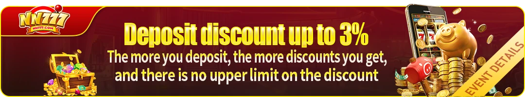 NN777 Deposit Method Bonus banner