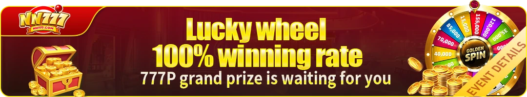 NN777 Deposit Roulette Draws banner